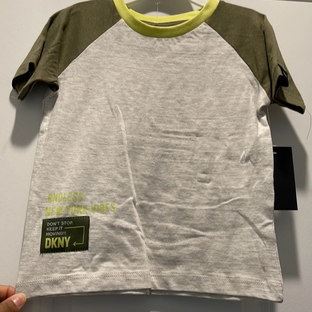 DKNY Toddler Boy’s T-Shirt & Jogger Short Set